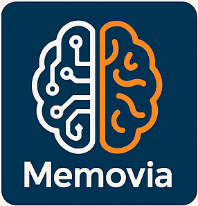 Memovia 로고